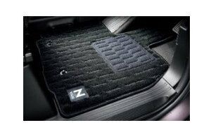 ホンダ Nバン【JJ1-100/200/300/400 JJ2-100/200/300/400】 フロアカーペットマット(プレミアム)(CVT車用)【ブラック】