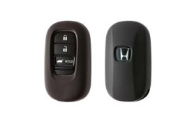 メール便可　HONDA VEZEL　ホンダ ヴェゼル【RV3/RV4/RV5/RV6-100】　キーカバー(シリコン製)【マットブラック】[08U08-PM4-010]