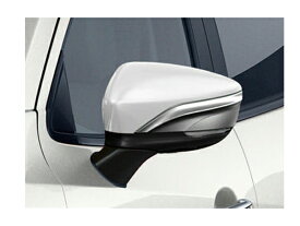 純正アクセサリー　マツダ　デミオ　DJ　H26.06～　ケンスタイル　ドアミラーガーニッシュ　メッキ　BMK3V3650