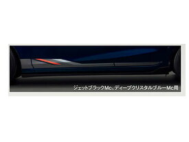 純正アクセサリー　マツダ　デミオ　DJ　H26.06～　ドレスアップアイテム　サイドデカール　ロア　ブラック・ブルー用　D10AV3040G1