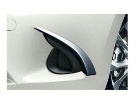 純正アクセサリー　マツダ　デミオ　DJ　H26.06～　ケンスタイル　フォグランプガーニッシュ　メッキ　DJK1V4380