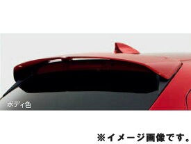 純正アクセサリー　マツダ　デミオ　DJ　H26.06～　マツダスピード　リアルーフスポイラー　ジェットブラックMC　QDJ1519N051