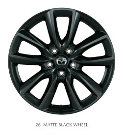純正アクセサリー　マツダ　MX-30　DR　R2.10～　アルミホイール　18X7.0J　マットブラック　1本　B0N6V3810