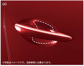 純正アクセサリー　マツダ　MX-30　DR　R2.10～　ドアハンドル傷付防止シート　C906V3110