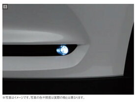 純正アクセサリー　マツダ　CX-8　KG　H29.12～　エクステリア　LEDフォグランプ　灯体＋ベゼル　K131V4600