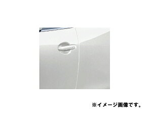 純正アクセサリー マツダ MAZDA2 DJ H31.7〜 ドアエッジモール ソニックシルバーM C902V3158E4