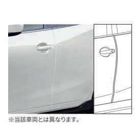 純正アクセサリー　マツダ　MAZDA2　DJ　R05.03〜　ドアエッジモール　エアストリームブルーM　C912V3150LM