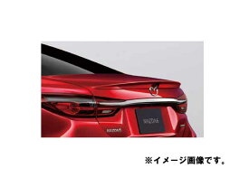 純正アクセサリー　マツダ　MAZDA6　GJ　R01.09～　リアスポイラー　セダン用　ソウルレッドクリスタルM　GBVGV4920PR