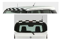 SUZUKI XBEE　スズキ クロスビー【MN71S】　ルーフデカール【チェッカー／ブラック】[99230-76R11-002]