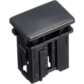 メール便可　TOYOTA (トヨタ) 純正部品 スペアスイッチホール カバー (BLACK) アルファード/ヴェルファイア/ハイブリット 品番55539-58130-C0