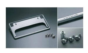 トヨタ ヴォクシー【ZWR90W ZWR95W MZRA90W MZRA95W】 盗難防止機能付ナンバーフレームセット(ベーシック)