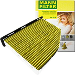 MANN エアコンフィルター アウディ (A3・Q3・TT・TT RS・S3・RSQ3) FP2939 脱臭活性炭 ポリフェノール配合(三層構造) ※左ハンドル用