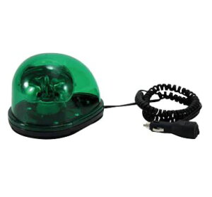 JETイノウエ 回転灯ハロゲンタイプ H1 24V専用 グリーン 502717