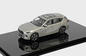 マツダコレクション モデルカー ミニカー CX-60 Premium Modern 1/43 プラチナクォーツメタリック MD64V99X16D