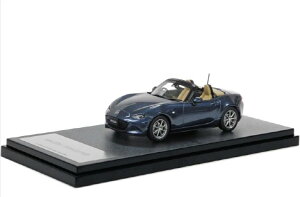 マツダコレクション モデルカー ミニカー ロードスター S Leather PKG Vセレクション (2024) 1/43 ディープクリスタルブルーマイカ MD67V99X113