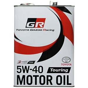 TOYOTA GAZOO Racing g^ GR MOTOR OIL Touring GWIC 5W-40 4L 08880-13005