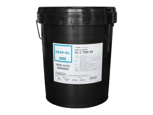 トヨタ純正ギヤオイルスーパー 75W-90 GL-5 20L 20リットル▽08885-02103 新品番:08885-03103