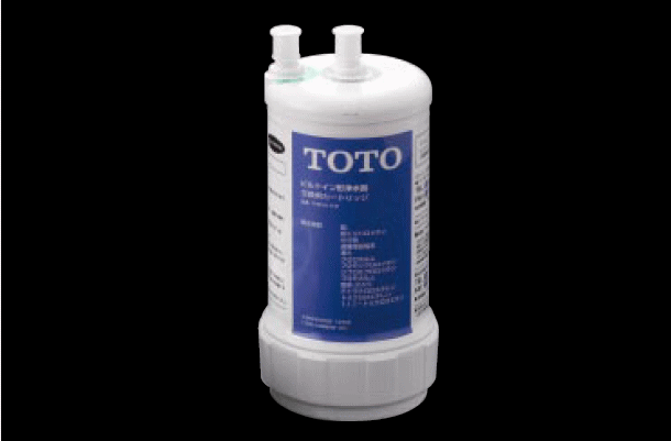 ふるさと割 TOTO 浄水器水栓 無料 用13物質除去取り替えカートリッジTH634-2 ビルトイン形