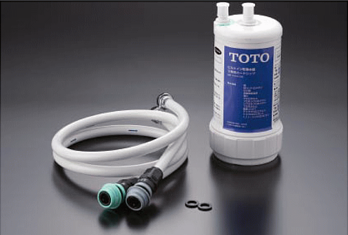 TOTO 宅配便送料無料 浄水器本体 ビルトイン形 TK302B2 13物質除去 送料無料（一部地域を除く）