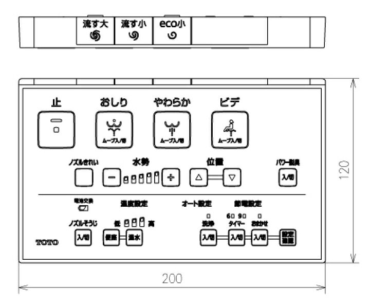 楽天市場】【納期遅延中】TOTO【CES9415】ウォシュレット一体形便器GG1床排水構成品番:CS890B（便器）+TCF9415（機能部）排水芯200ミリ廃番予定品が在庫消化された場合、2020年1月中旬ごろより出荷開始予定  : エイプラス