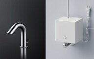 TOTOTLE28SA1Aアクアオート100V構成品番：TLE28005J（水栓）+TLE01505JA（機能部）単水栓ワンプシュ式