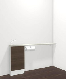 LIXILリクシルキャパシアAN-AMLEAAKXAEX/XAJR（ベースキャビネット・奥行160mm・カウンター1445mm・自動水栓・手すり無）メーカー直送材のみ