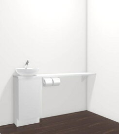 LIXILリクシルキャパシアYN-ABLEAAKXAEX/WAWAW（ベースキャビネット・奥行280・カウンター1445mm・自動水栓・手すり無）メーカー直送材のみ