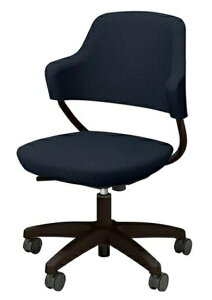 NAIKIナイ キHPE511F-B-PMBKワークチェアー背・座:ミックスブラック/布張りノックダウン代引決済不可