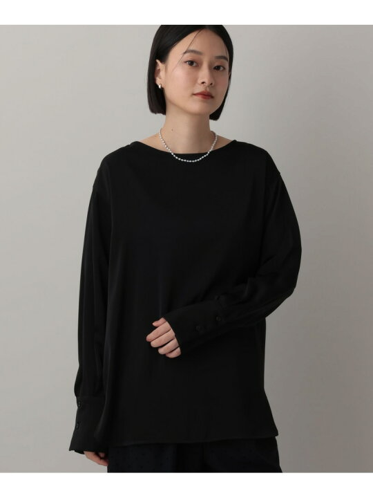 楽天市場】【SALE／50%OFF】サテンブラウス A part by アパートバイ 