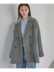 カシープミドルジャケット A part by アパートバイ ジャケット・アウター チェスターコート ブラウン グリーン グレー ネイビー【送料無料】[Rakuten Fashion]