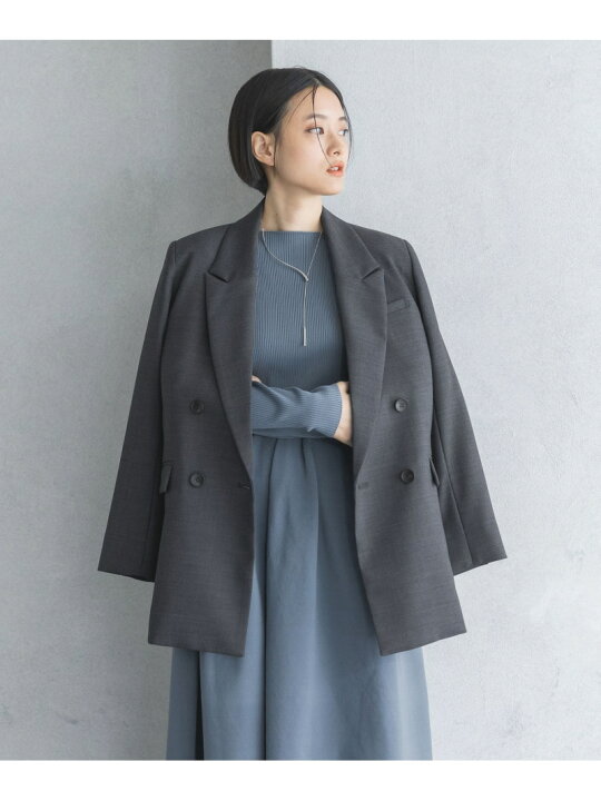 楽天市場】【SALE／44%OFF】ウールブレザーダブルジャケット A part by 