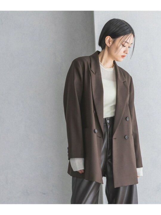 楽天市場】【SALE／44%OFF】ウールブレザーダブルジャケット A part by 