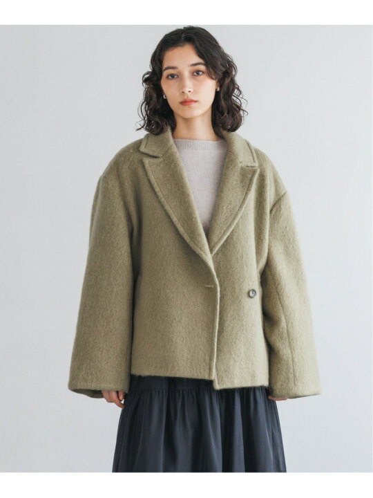 楽天市場】【SALE／40%OFF】ヘリンボーンモヘアコート apart by lowrys 