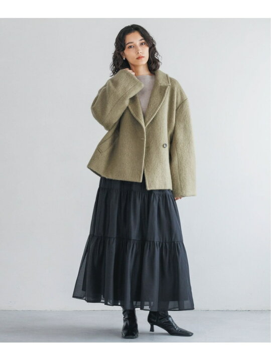 楽天市場】【SALE／40%OFF】ヘリンボーンモヘアコート apart by lowrys 