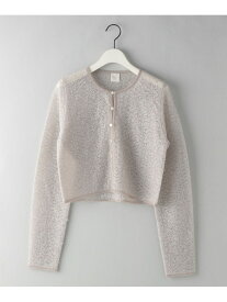 【SALE／45%OFF】【e/rm】レースコンパクトカーディガン e/rm アパートバイ トップス ニット ホワイト グレー【RBA_E】【送料無料】[Rakuten Fashion]