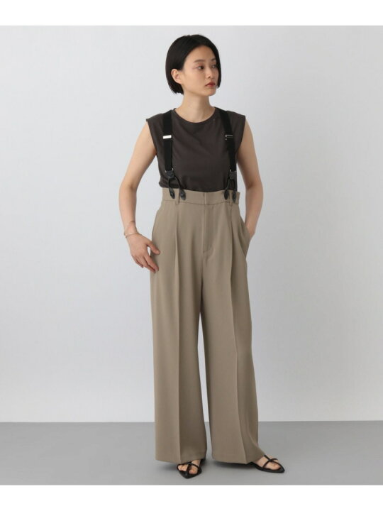 楽天市場】【SALE／50%OFF】サスペンダーツキワイドパンツ A part by 