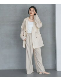 【SALE／60%OFF】ルランゼフィールWジャケット A part by アパートバイ ジャケット・アウター テーラードジャケット・ブレザー ピンク グレー ベージュ ブラウン【RBA_E】【送料無料】[Rakuten Fashion]