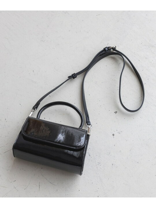 楽天市場】【SALE／23%OFF】エナメルミニバッグ A part by アパート 