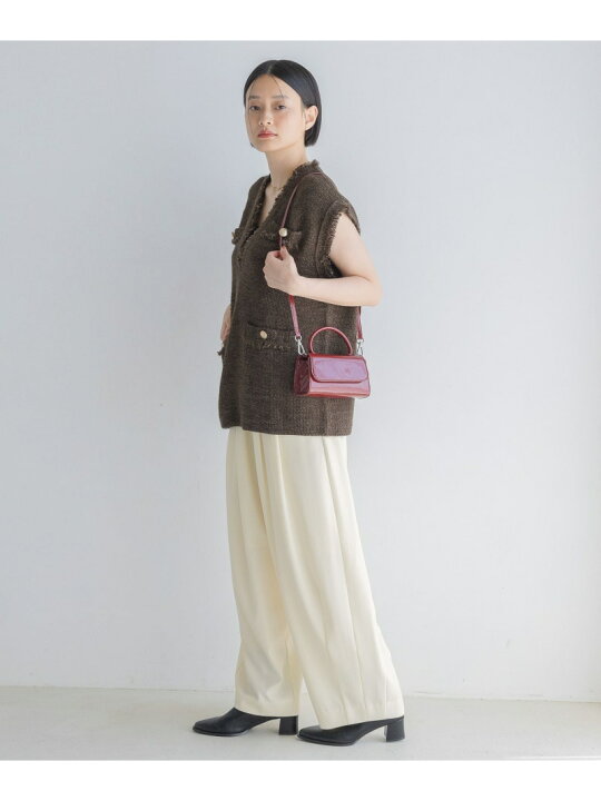 楽天市場】【SALE／23%OFF】エナメルミニバッグ A part by アパート 