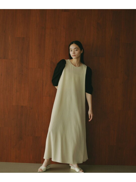 楽天市場】【SALE／45%OFF】【e/rm】テクスチャーカタパフワンピース_5 