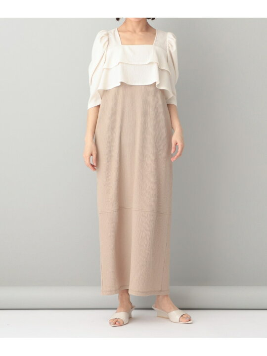 楽天市場】【SALE／40%OFF】【e/rm】ティアードIラインドレス e/rm 
