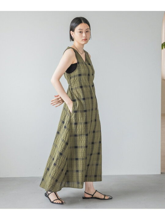 楽天市場】【SALE／60%OFF】バックオープンチェックワンピース A part 
