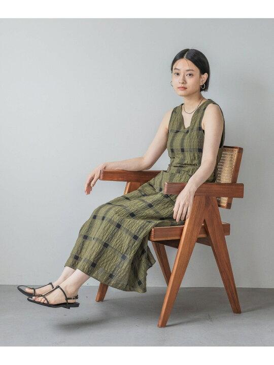 楽天市場】【SALE／60%OFF】バックオープンチェックワンピース A part 