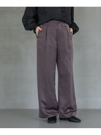 ブライトサテンストレートパンツ A part by アパートバイ パンツ その他のパンツ ブラウン ベージュ ピンク【送料無料】[Rakuten Fashion]