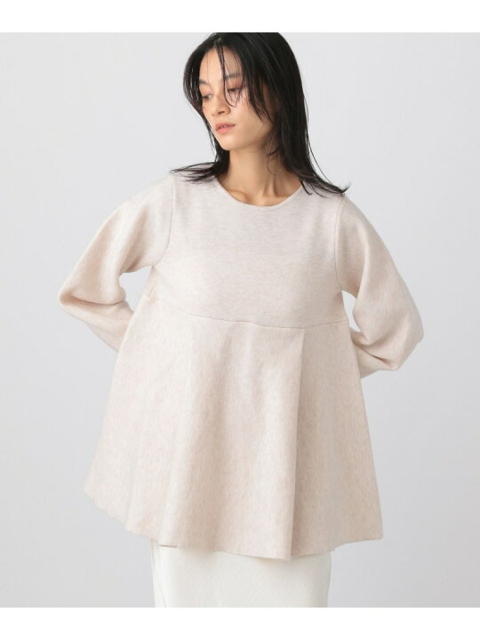楽天市場】【SALE／47%OFF】(W)ペプラムニットチュニック apart by 