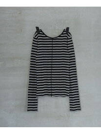 【別注】miller2WAYプルオーバー_長袖 A part by アパートバイ トップス カットソー・Tシャツ ブラウン ホワイト ブラック【送料無料】[Rakuten Fashion]