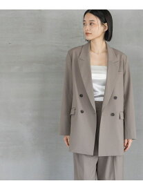 【セットアップ対応】ハンサムダブルジャケット A part by アパートバイ ジャケット・アウター テーラードジャケット・ブレザー グレー【送料無料】[Rakuten Fashion]