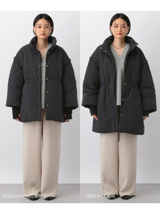 楽天市場】【SALE／33%OFF】2WAYスタンドロングブルゾン apart by 