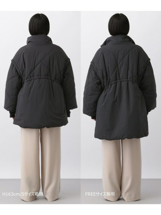 楽天市場】【SALE／33%OFF】2WAYスタンドロングブルゾン A part by 