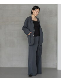 【SALE／50%OFF】ニットジャケットセットアップ A part by アパートバイ ジャケット・アウター テーラードジャケット・ブレザー グレー ブラック ベージュ【RBA_E】【送料無料】[Rakuten Fashion]